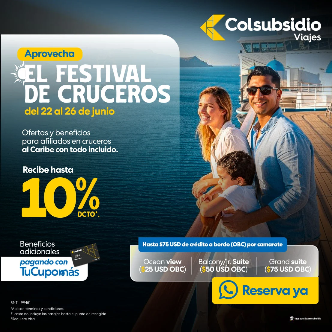 festival de cruceros